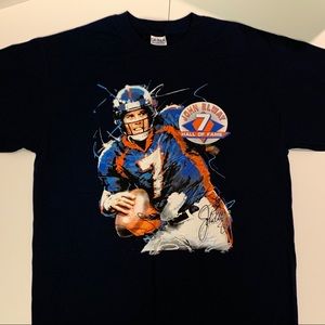 Vintage John Elway Broncos T-shirt